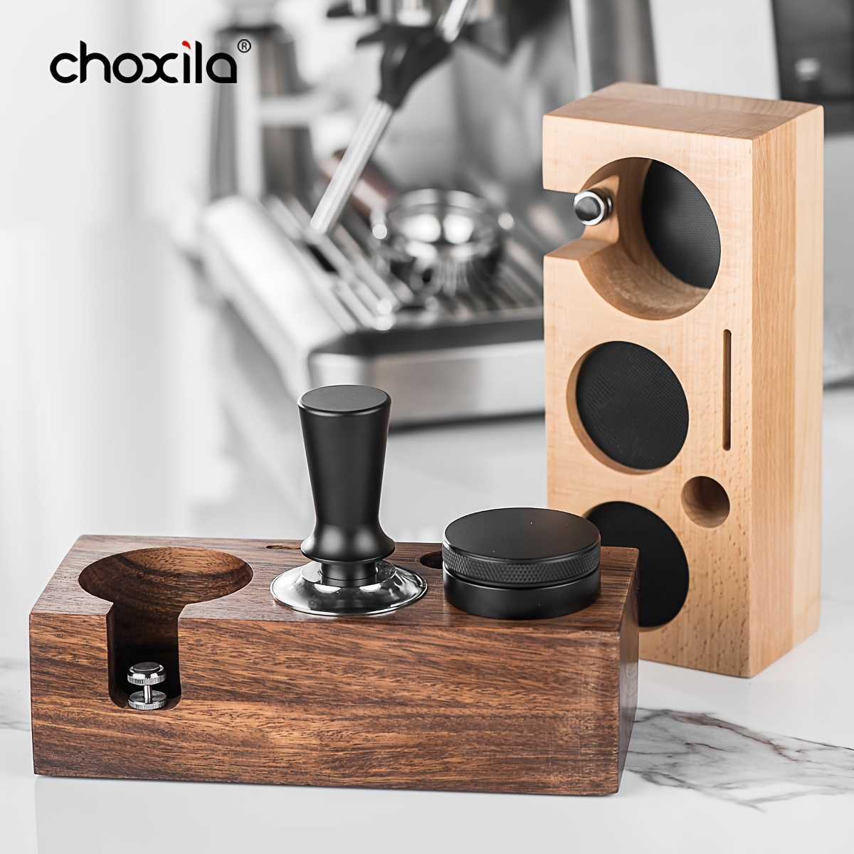 1pc Coffee Tamper Station, Vintage Espresso Tamping Station, Wooden Coffee  Tamper Holder With Anti Slip Bottom, 51/58mm Wooden Portafilter Holder, Cute  Aesthetic Stuff Home Decor, Coffee Maker Accessories Coffee Bar Accessories  Coffeeware