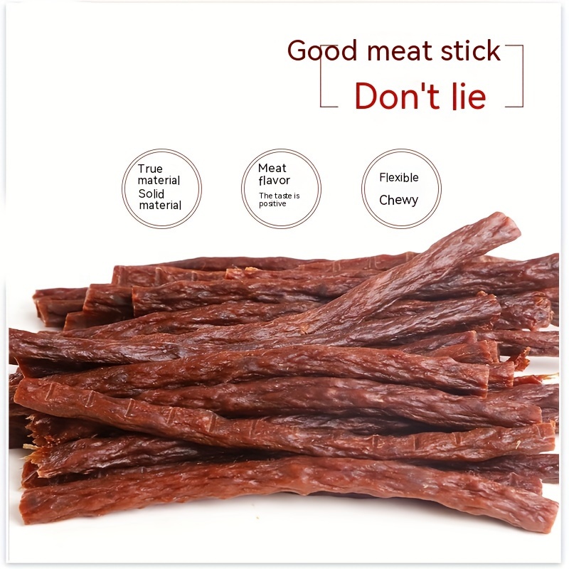 200g pet snack beef bar beef stick dog teething sticks dog treat 0