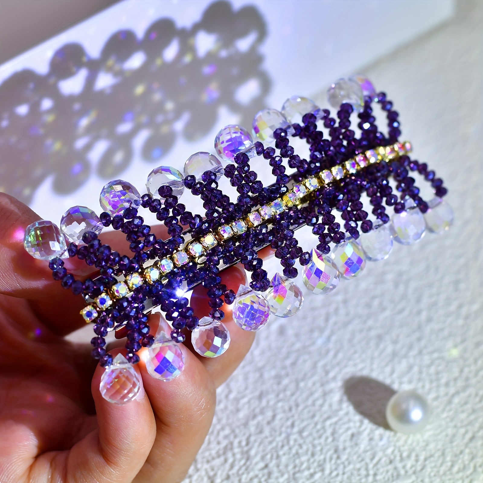 Hair Bedazzler Kit avec 180 Hair Gems, machine à pierres brillantes