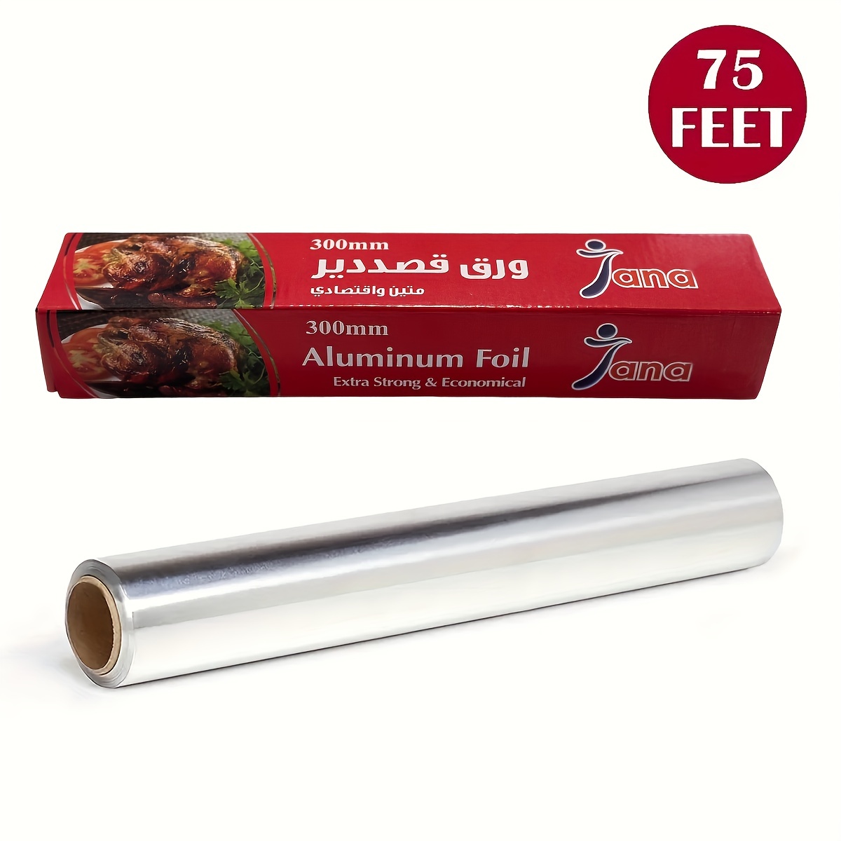 newest Thick Heavy Duty Household Aluminum Foil Roll Food Safe Foil Wrap  Barbecue Tinfoil Kitchen Tools