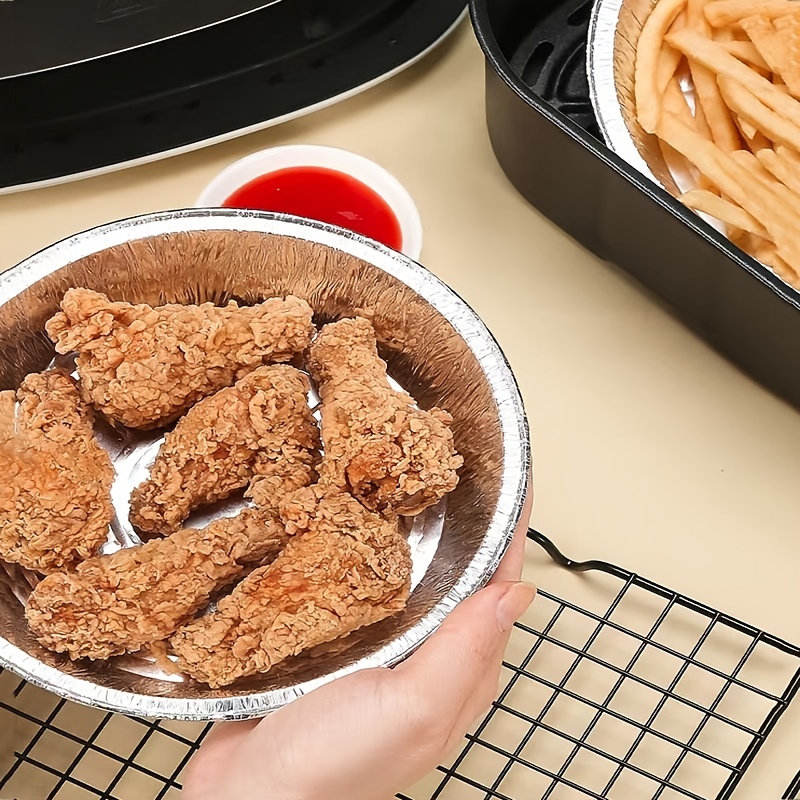 Non-Stick Parchment Paper Plate Air Fryer Disposable Paper Round