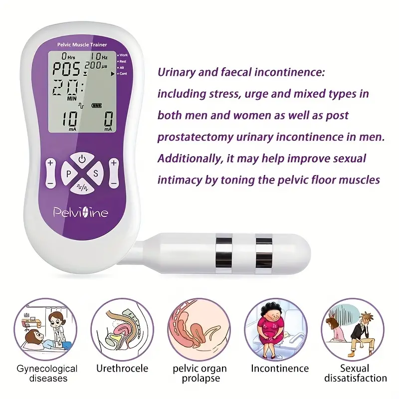 Kegel Exerciser Incontinence Stimulator With Probe For Bladder Control And  Pelvic Floor Exercise For Women Muscle Stimulator