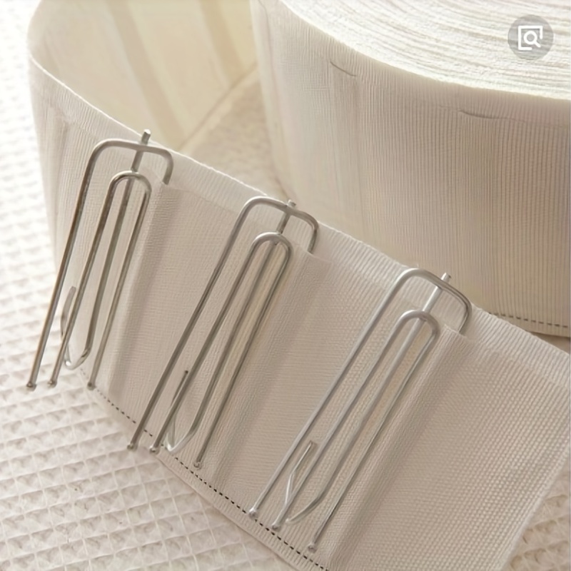 Stainless Steel Curtain Pleater Tape Hooks Stainless Curtain - Temu