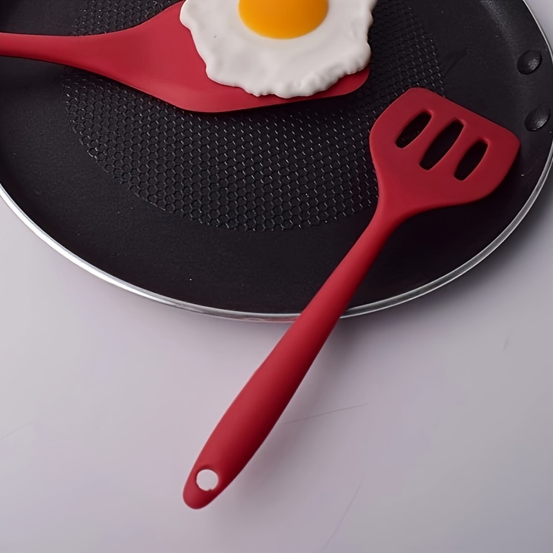 Silicone Baking Scraper Oil Brush Shovel Egg Beater Long - Temu