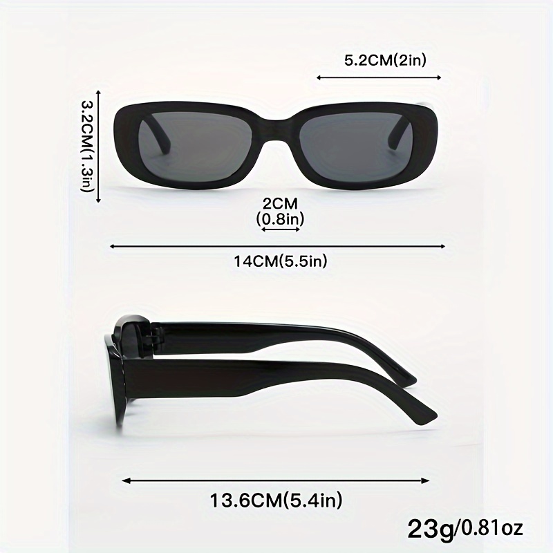 Butaby best sale rectangle sunglasses