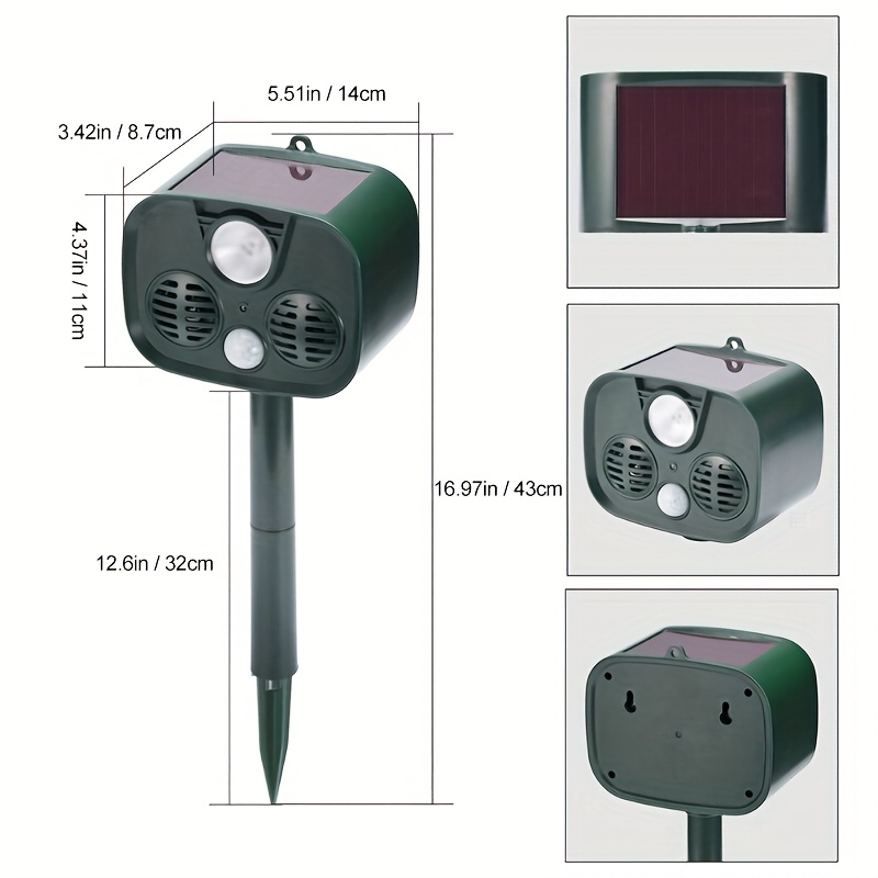 Acquista 3 in 1 et Repeller per cani Dispositivo antiabbaio Repeller per  cani ad ultrasuoni Arresto del controllo della corteccia Forniture per  addestramento con torcia a LED