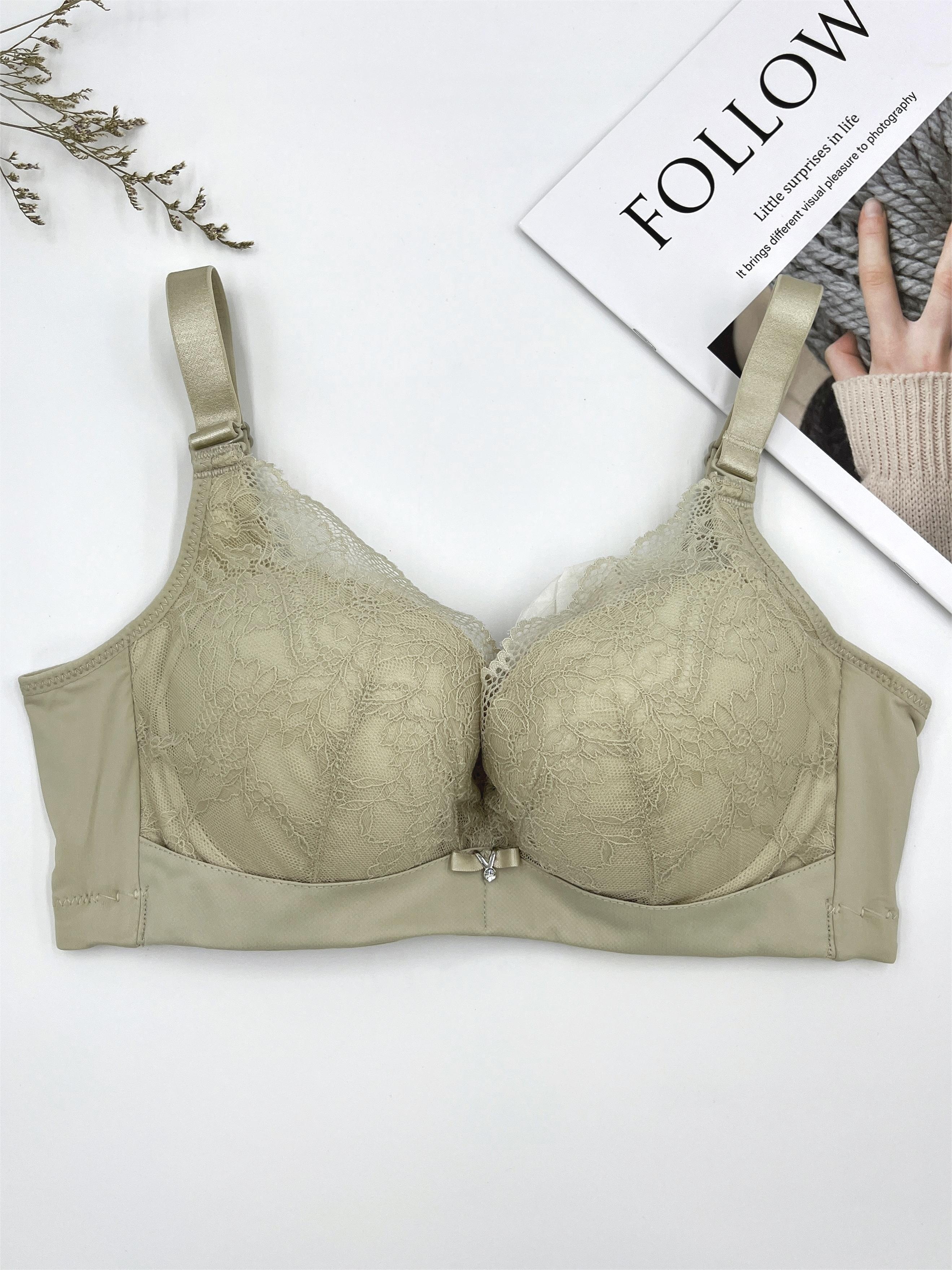 Bras For Women New Water Soluble Lace Contrasting Colors Bras