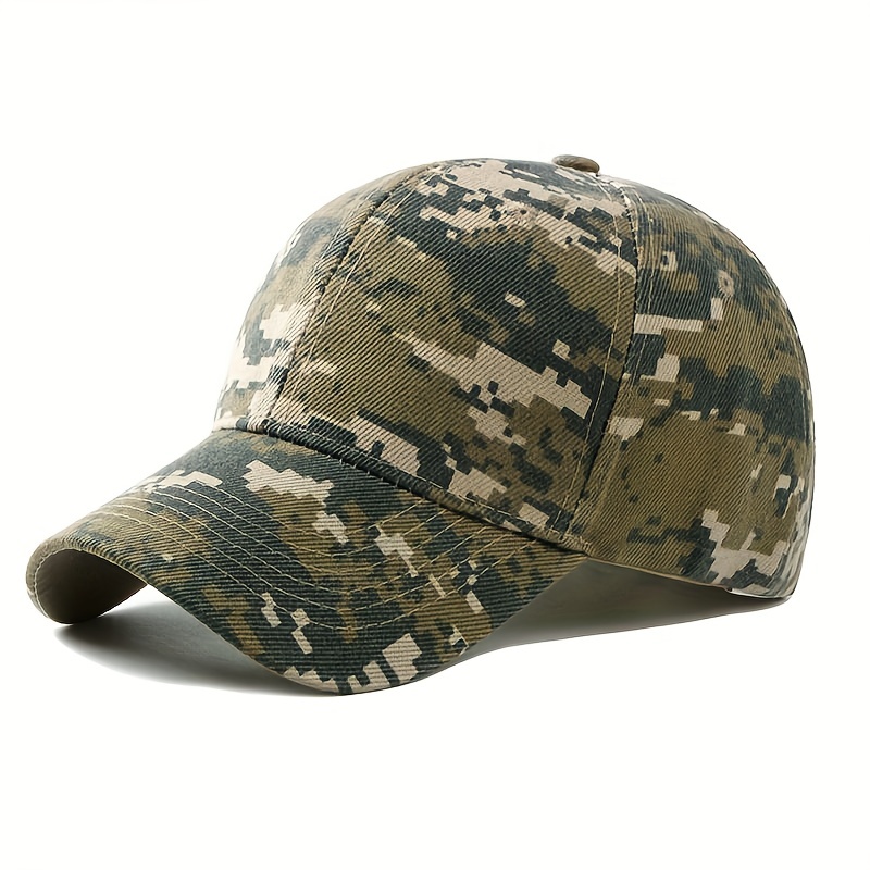1pc Camouflage Baseball Hats For Running Cycling Outdoor Sports