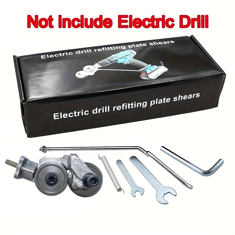 Electric Drill Plate Cutter Fast Metal Sheet Cutter Tool - Temu