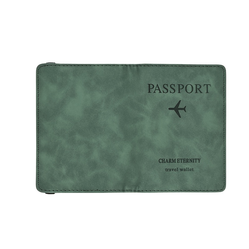 Porta Carte Credito Porta Passaporto Viaggio Sottile Blocco - Temu