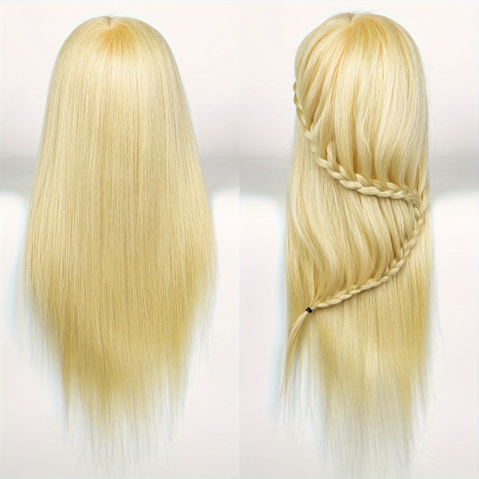 Premium Mannequin Head Stand Long Straight Wig Mannequin - Temu