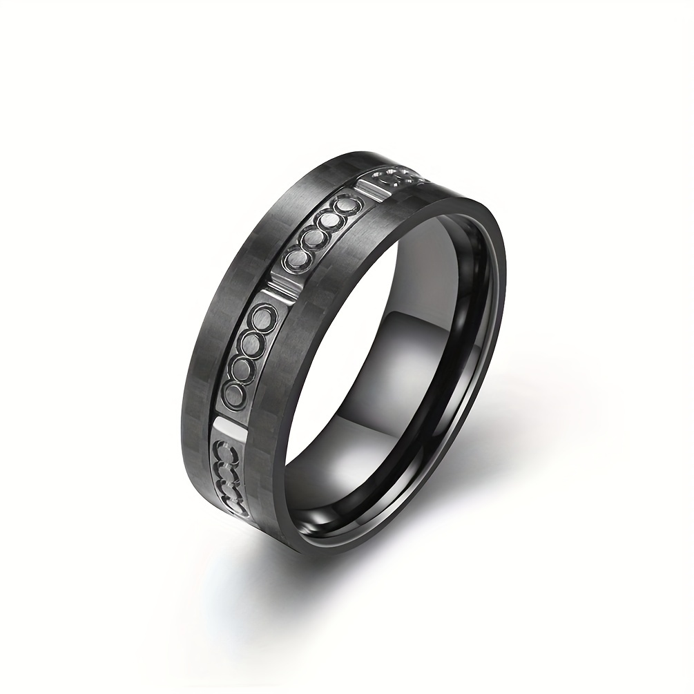 Stainless steel carbon sale fiber ring