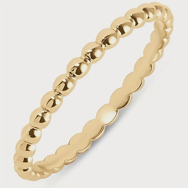 Thin Stackable Rings Women's Daily Jewelry
