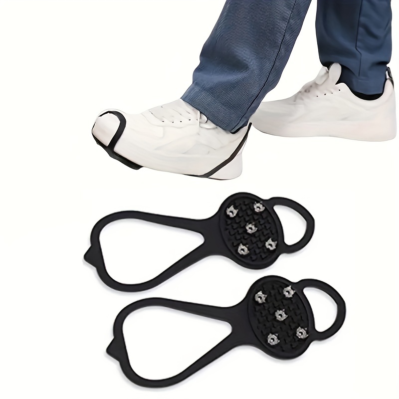 Outdoor Non slip Ice Gripper Anti Skid Ice Spikes Shoes - Temu