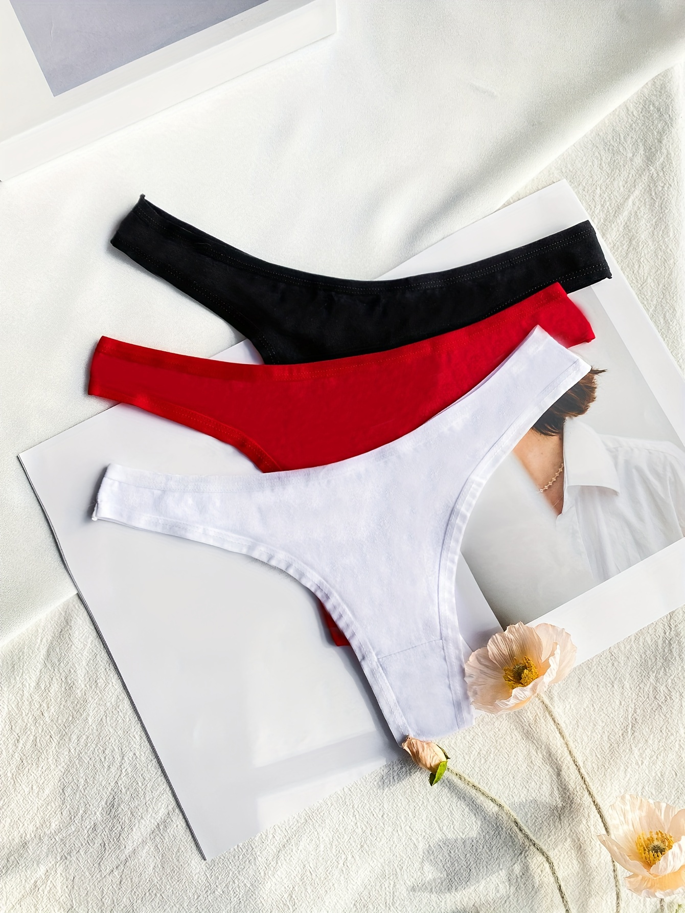 Women's Sports Panties Underwear Seamless Thong Low Waist - Temu