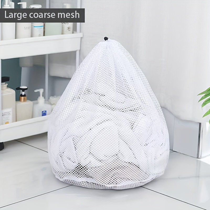 Drawstring Laundry Bag Mesh Machine Wash Special Protective - Temu Canada