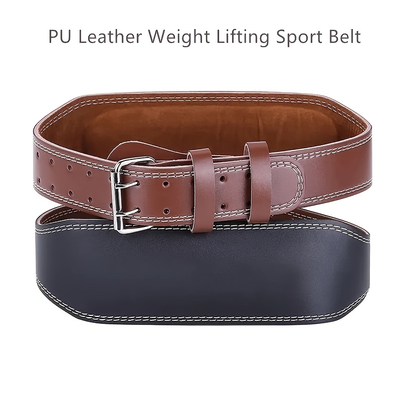 Hot Sale Pu Leather Weight Lifting Sport Belt Nylon Training