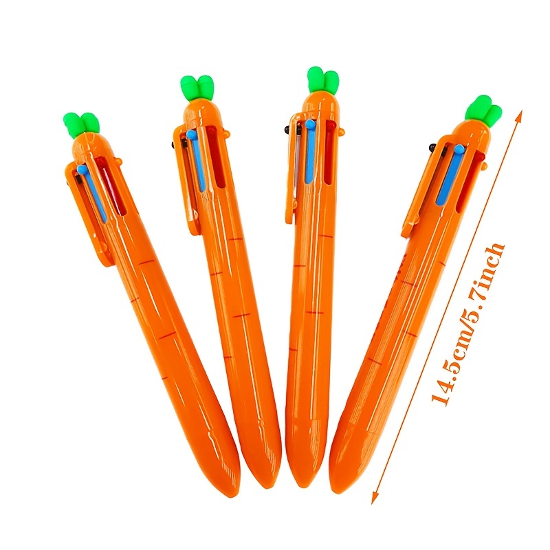 Plastic 6 in 1 Color pen, For Writing