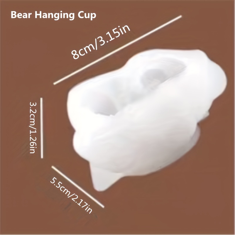 Bear Ice Cube Ball Mold Silicone Ice Bear Grinder Three-dimensional  Creative Frozen Ice Carving, Candle Soap Mold - Temu