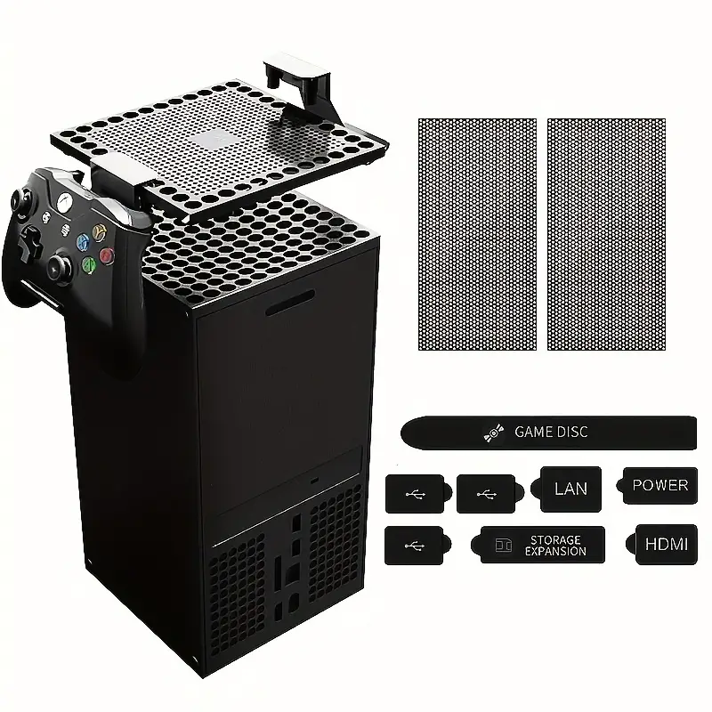 Dust Filter Cover For Xbox Series X Silicone Dust Plugs Anti-dust Vent  Cover Dustproof Case X-series X Accessories(optional Suit) - Temu Finland