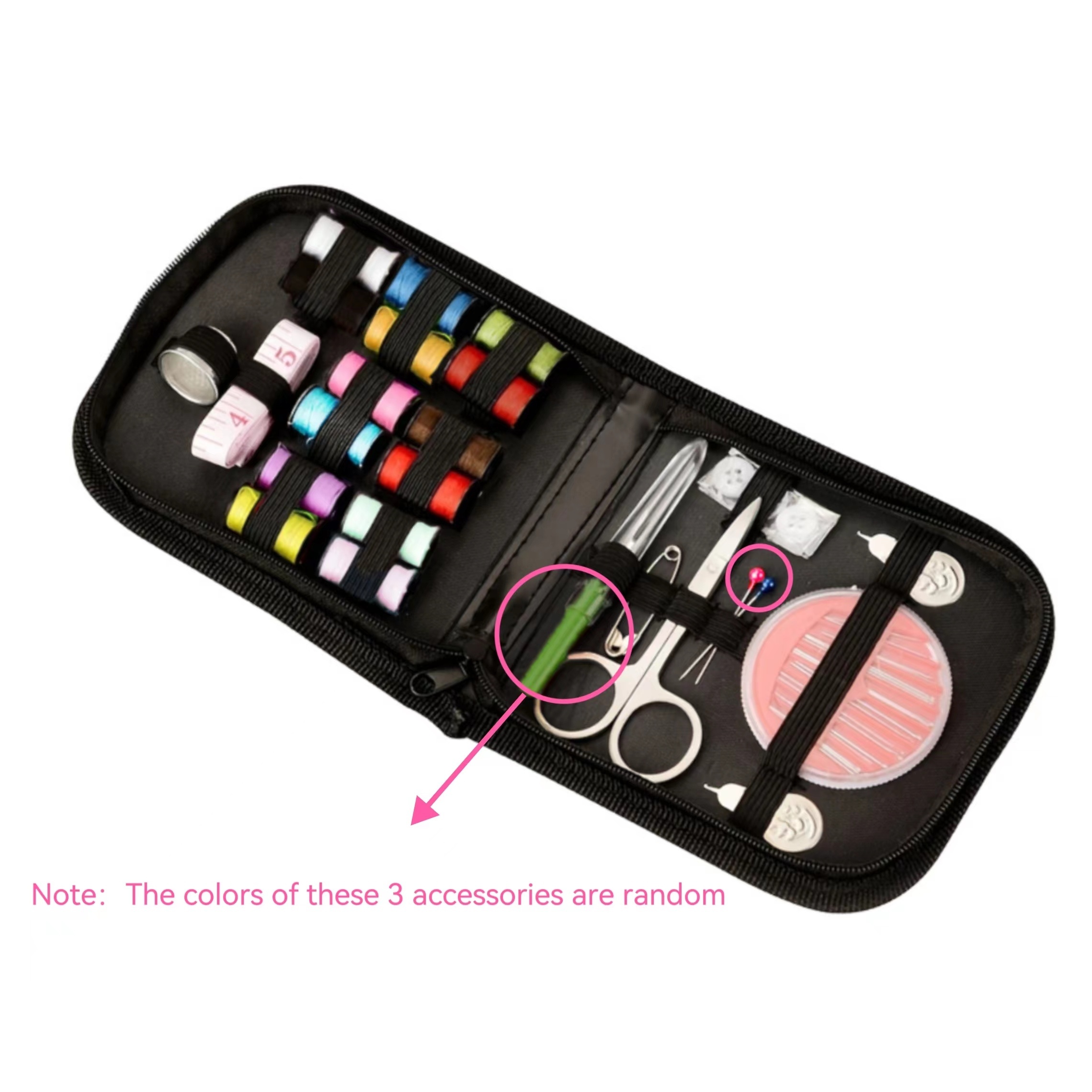 Mini Sewing Set Folding Plastic Needlework Tools Set Travel Sewing Kit  Sewing Supplies Portable Sewing Accessories - Temu Philippines
