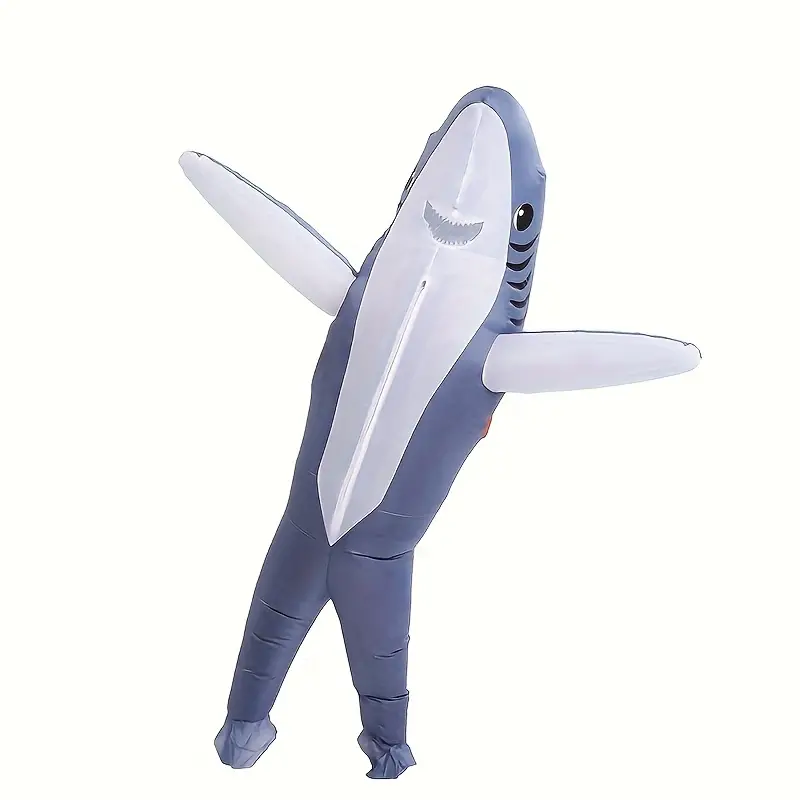 Shark Inflatable Suit Walking Shark Makeup Dance Props Adult - Temu