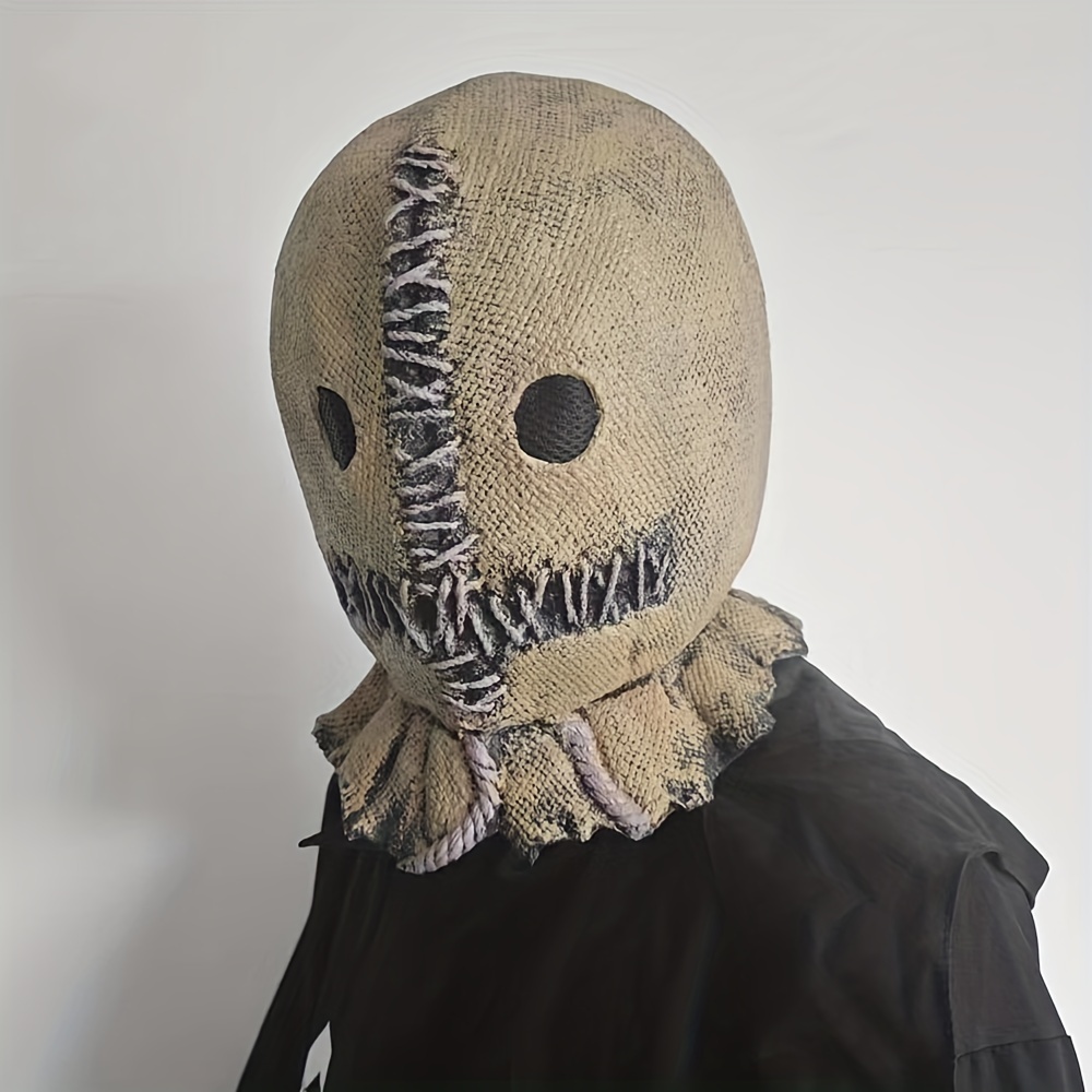 Máscara de látex de cara completa de anciano realista, divertido,  sonriente, para Halloween, accesorios de Cosplay, talla para adultos -  AliExpress