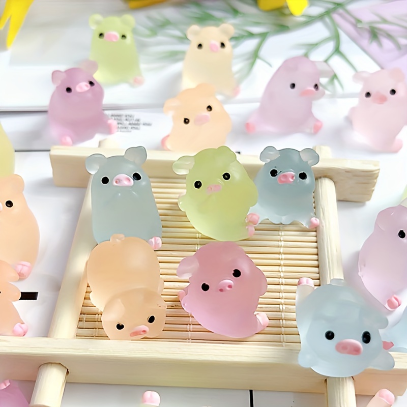 Mini Resin Pigs - Temu