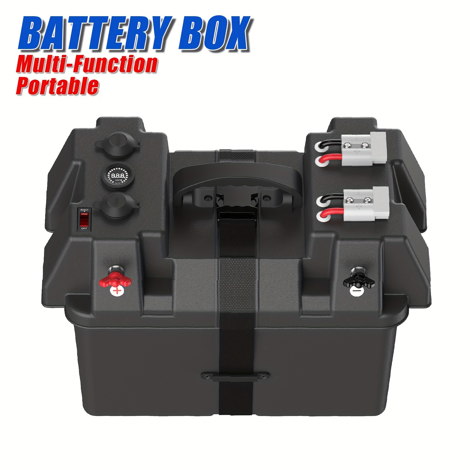 1pc Tragbarer Kabelloser Autobatterie notstarter - Temu Germany