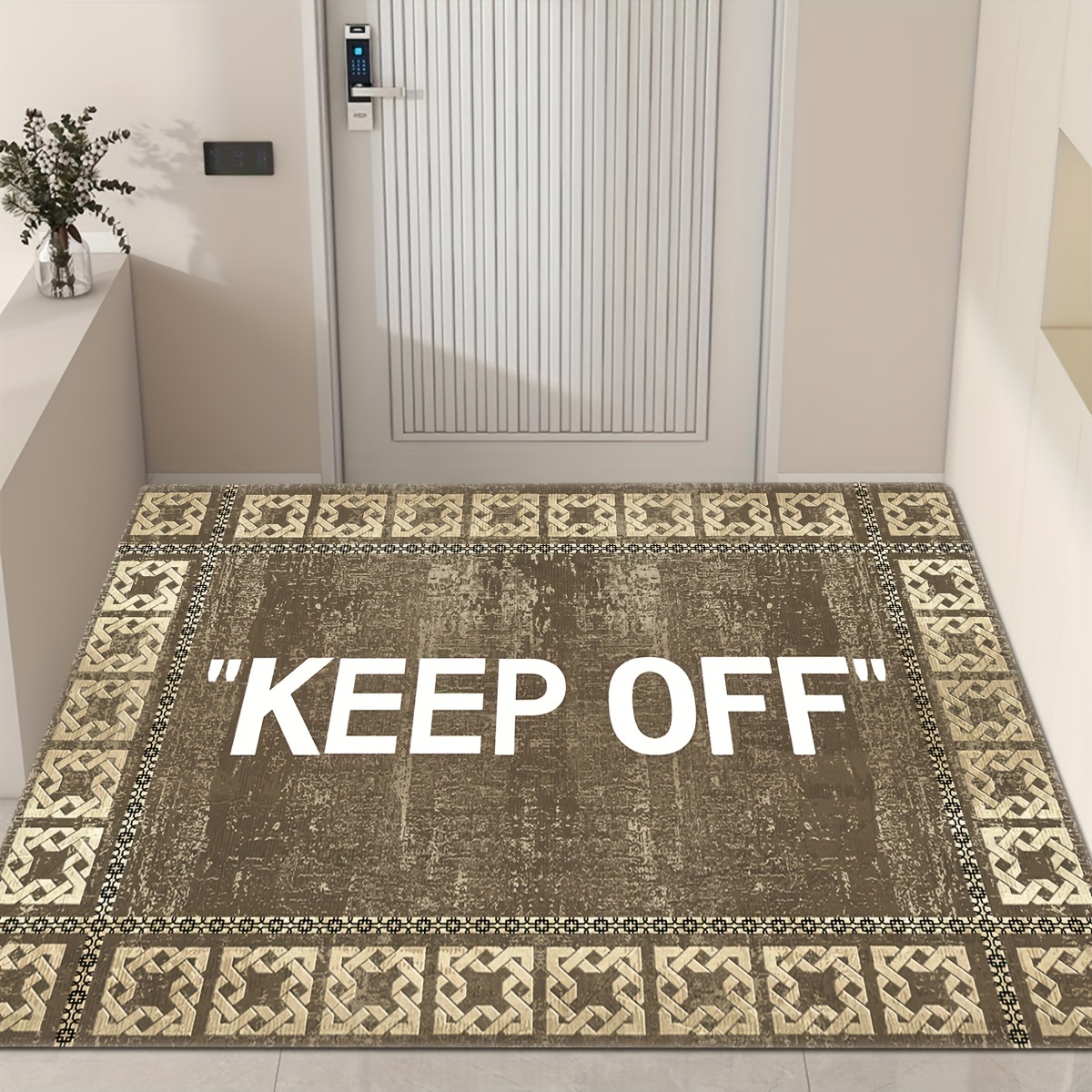 Keep Off, Keepoff Pattern, Popular Rug, Home Decor Rugs, Area Rug