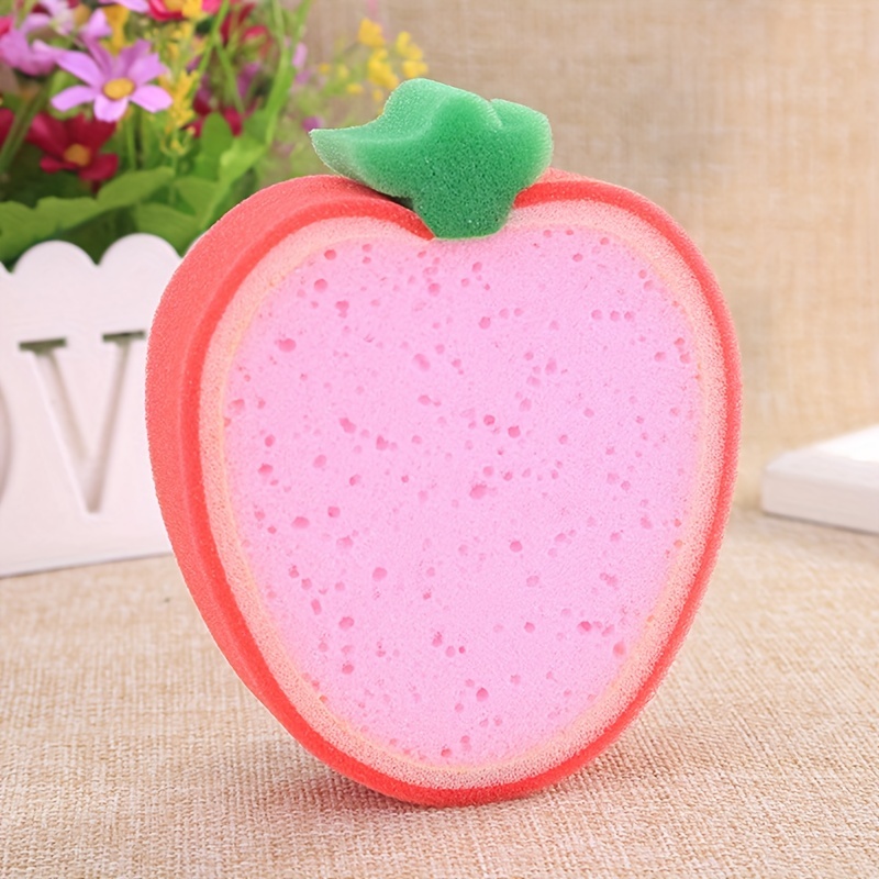 Pink Heart Scrubbie Dish Scrubber Sponge Scourer NEW