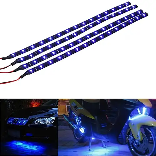 Waterproof Led Strip Lights Enhance Your Car's Look With - Temu