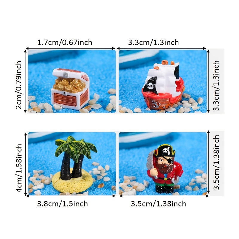 Micro paysage Décor nautique modèle Pirate - Chine Pirate et