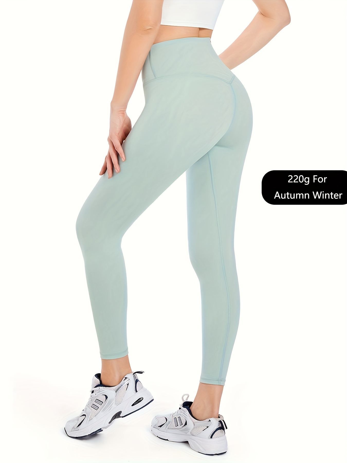 Pantalones Ajustados De Yoga, Running Y Deportes Sólidos, Leggings