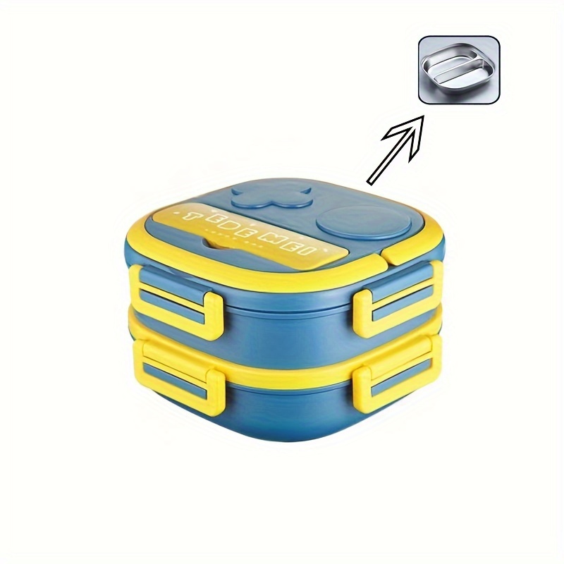 Beeman Stainless Steel Bento Box Insulated Lunch Box For Kids