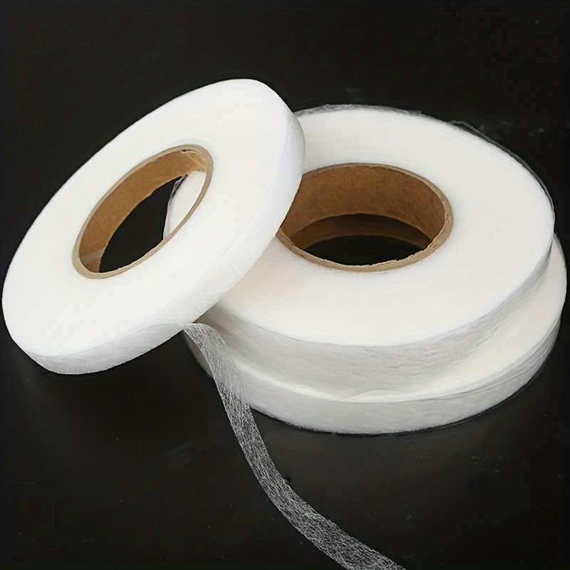 Comprar Rollo de cinta de fusión de tela de 90 yardas, dobladillo adhesivo  para planchar para coser