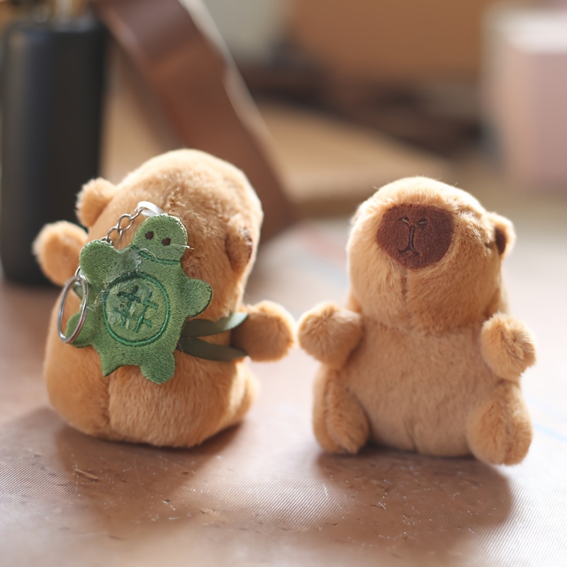 Capybara Stuffed Bear Keychain Pendant 1/Anime Fluffty Toy For Kids Soft  Stuffed Animal Doll Perfect Birthday Gift 230926 From Xianstore06, $11.45