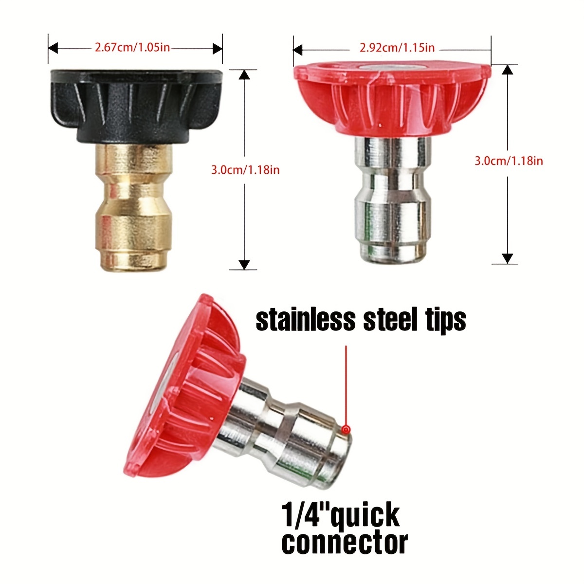 Acheter Adaptateur de pistolet de nettoyeur haute pression 1/4, connexion  rapide pour Karcher K2 K3 K4 K5 K6 K7