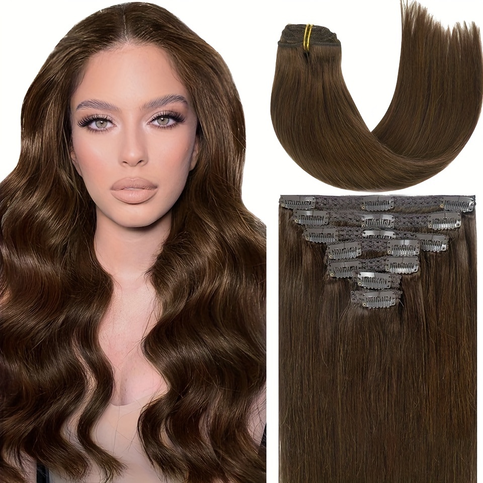 0.4cm Ultra Seamless Hair Extensions, Virgin Remy Hair Clip-Ins