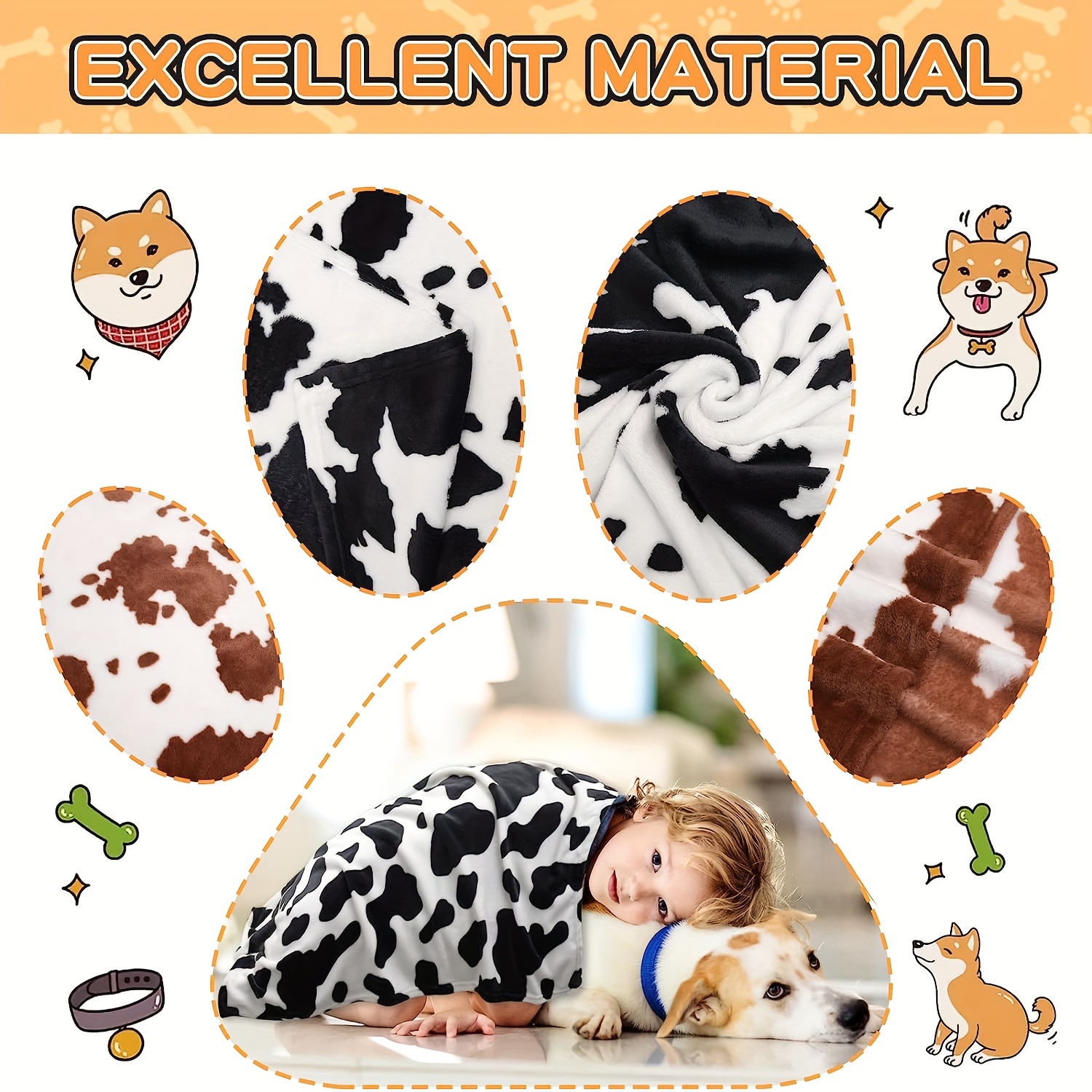 Dog discount blanket material