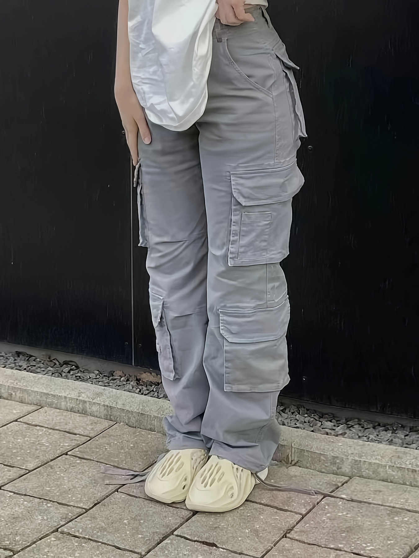 🥰Love to die, this pants are worn, it is straight  Cargo pants women,  Pants for women, Y2k fashion outfit