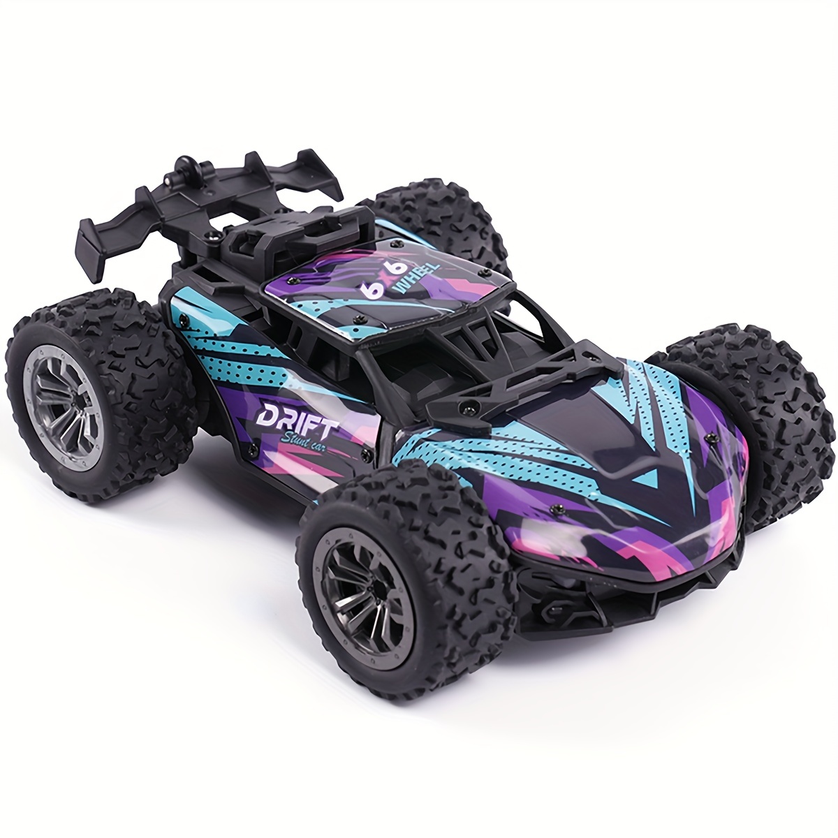 2.4G Carro De Brinquedo De Controle Remoto, RC 4WD ATV 1:18 Carro