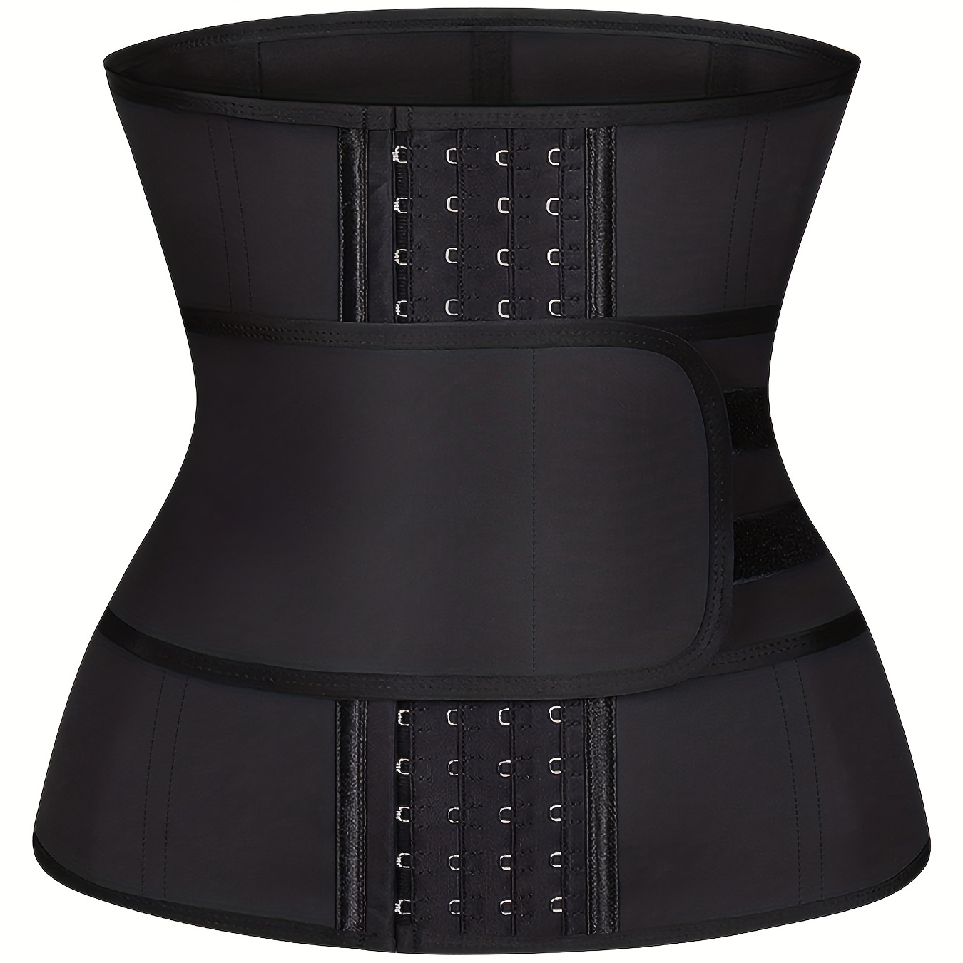 Black Breasted Adjustable Waistbelt Tummy Control Body shape - Temu