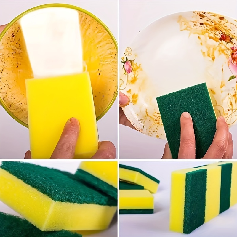 High density Thickened Sponge Wiping Three layer Color - Temu