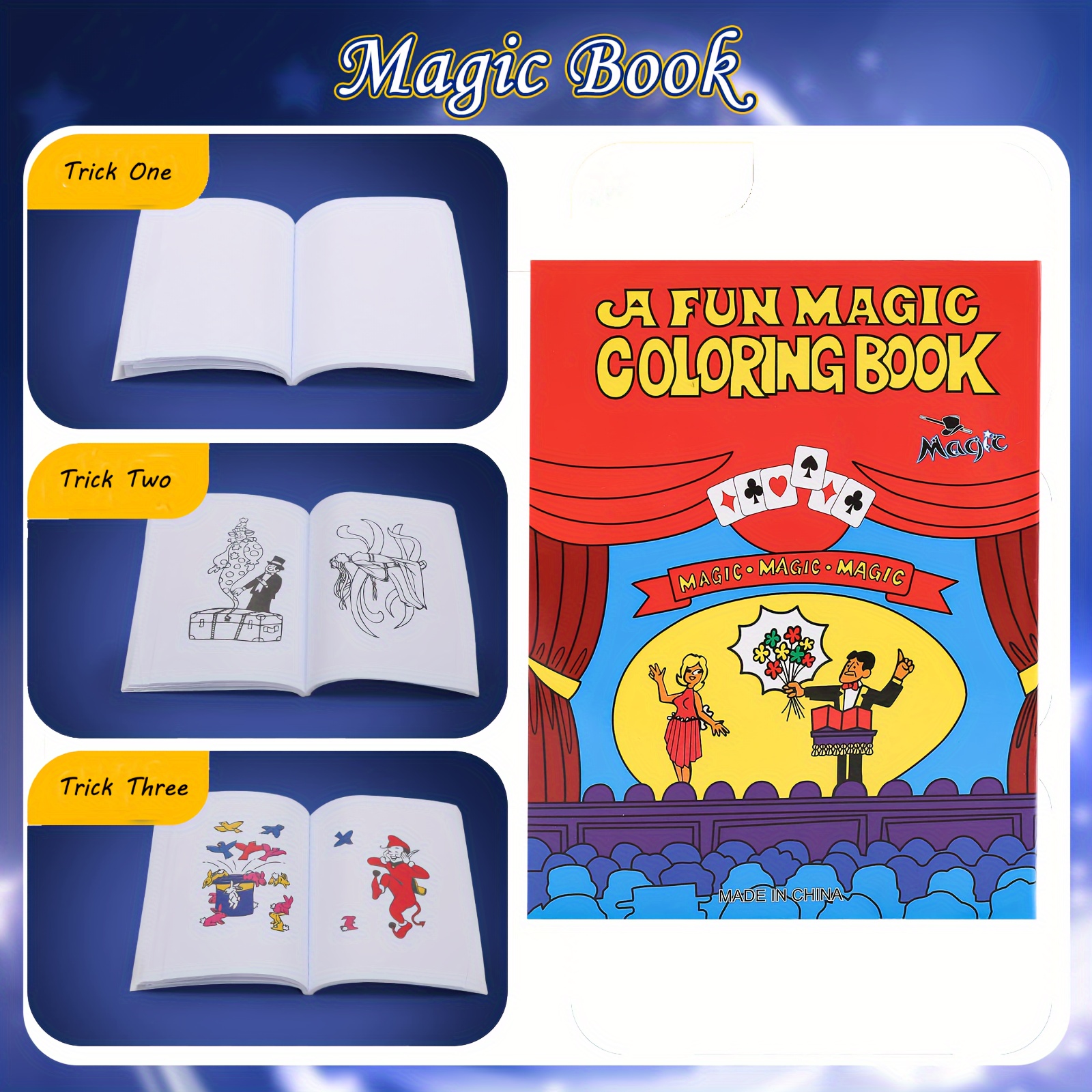 Kit de magicien pour enfants - Ensemble de tours de magie pour enfants  Dulex Edition Magic : : Jeux et Jouets