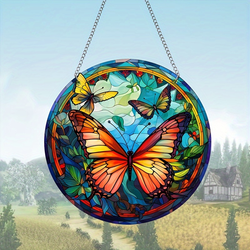 Attrape-soleil capteur de soleil mobile papillon création unique nouveau -  Un grand marché