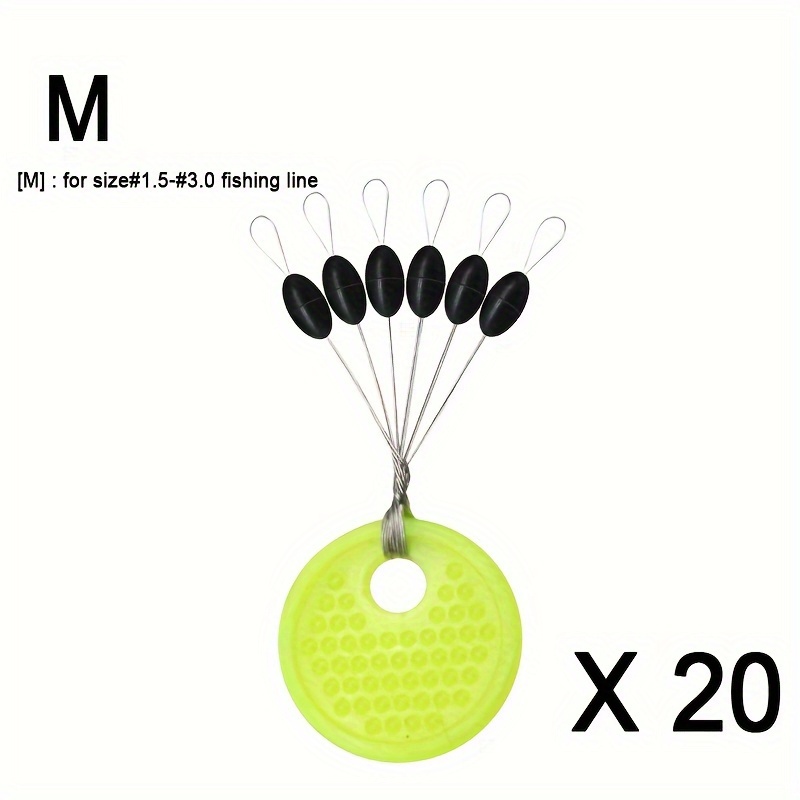 Bobber Stops Silicone Space Bean Stopper Professional Fishing