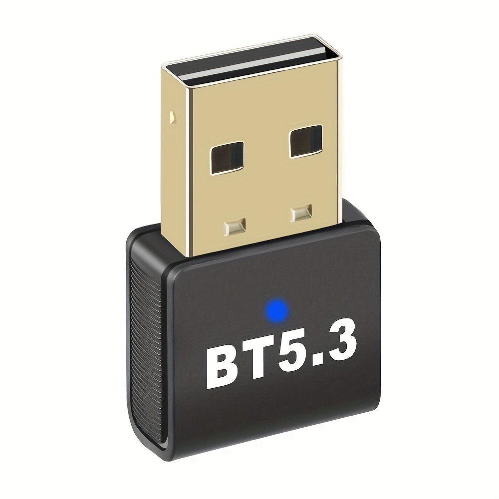 Adaptador Bluetooth 5,3 para pc, dongle USB, conector bluetooth 5