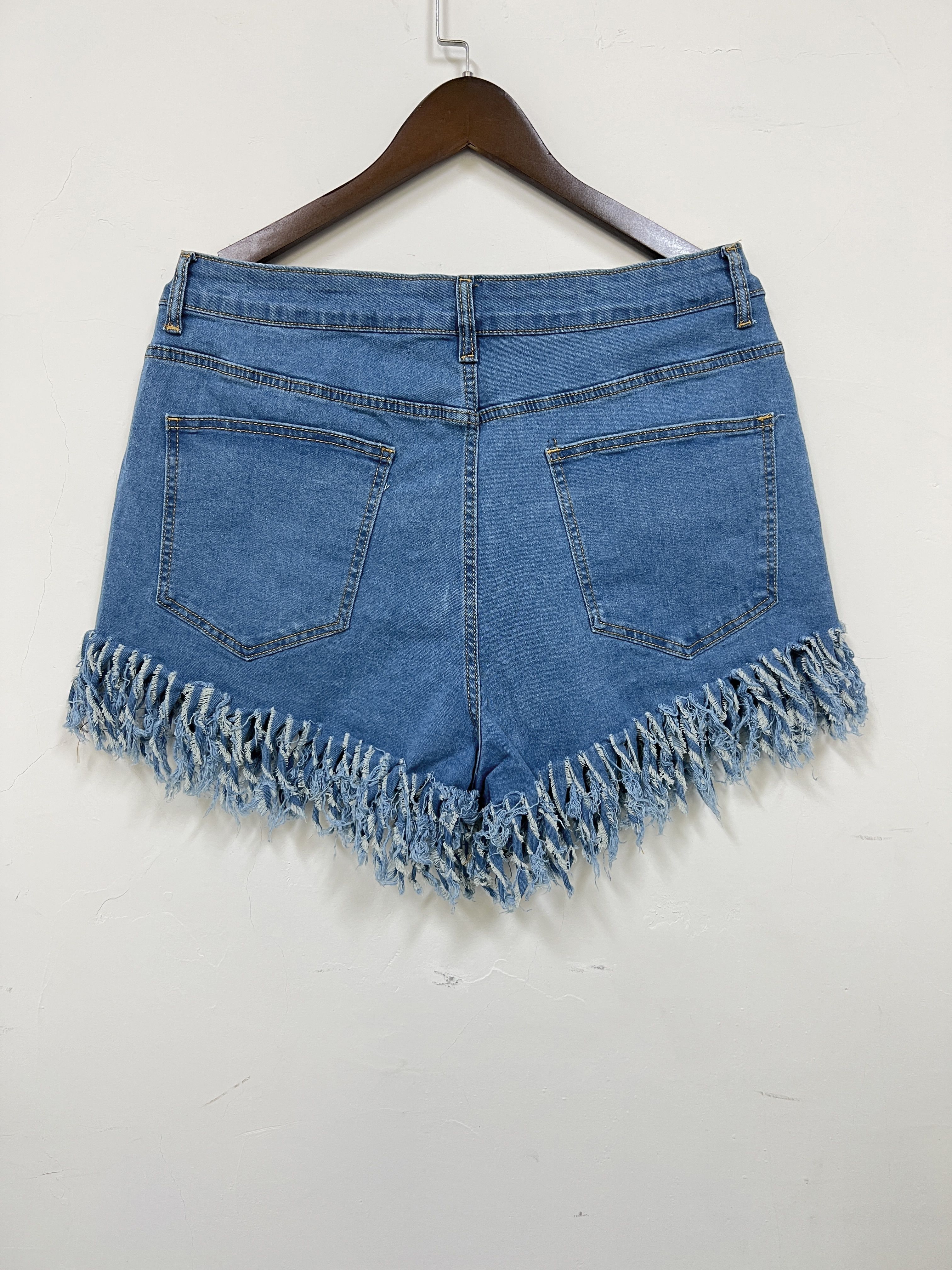 Short jean moulant online femme