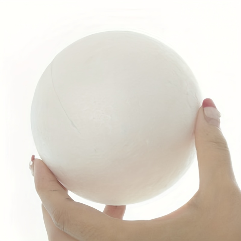 8 Sizes Foam Balls White Foam Balls For Diy Art Craft Home - Temu
